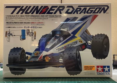 Tamiya 47458-A Thunder Dragon with Hobbywing ESC / Tamiya USA